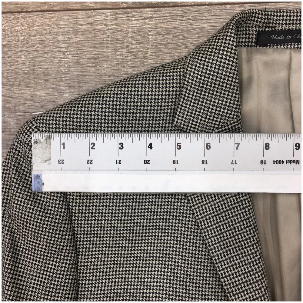 RALPH LAUREN Men Wool Silk Blazer Sport Coat Casual Jacket Size 40R Classic Suit